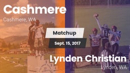 Matchup: Cashmere vs. Lynden Christian  2017