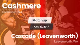 Matchup: Cashmere vs. Cascade  (Leavenworth) 2017