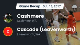 Recap: Cashmere  vs. Cascade  (Leavenworth) 2017