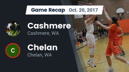 Recap: Cashmere  vs. Chelan  2017