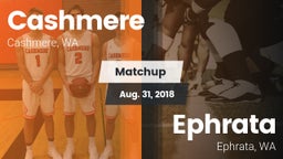 Matchup: Cashmere vs. Ephrata  2018