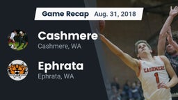 Recap: Cashmere  vs. Ephrata  2018