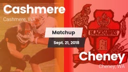 Matchup: Cashmere vs. Cheney  2018