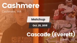 Matchup: Cashmere vs. Cascade  (Everett) 2018