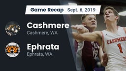 Recap: Cashmere  vs. Ephrata  2019