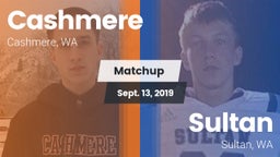 Matchup: Cashmere vs. Sultan  2019