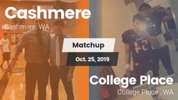 Matchup: Cashmere vs. College Place   2019