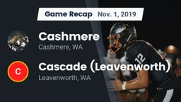 Recap: Cashmere  vs. Cascade  (Leavenworth) 2019