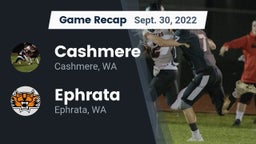 Recap: Cashmere  vs. Ephrata  2022