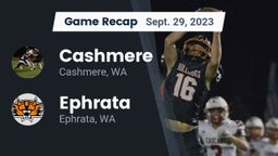 Recap: Cashmere  vs. Ephrata  2023