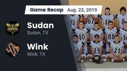 Recap: Sudan  vs. Wink  2019