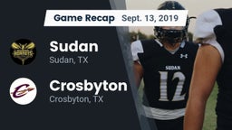 Recap: Sudan  vs. Crosbyton  2019