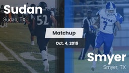 Matchup: Sudan vs. Smyer  2019