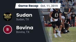 Recap: Sudan  vs. Bovina  2019