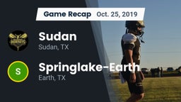 Recap: Sudan  vs. Springlake-Earth  2019