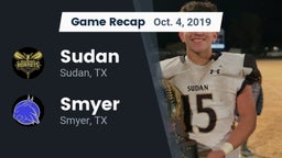 Recap: Sudan  vs. Smyer  2019