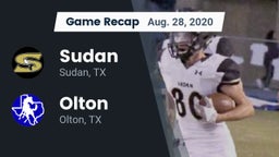Recap: Sudan  vs. Olton  2020