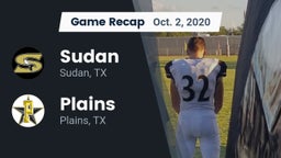 Recap: Sudan  vs. Plains  2020