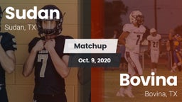 Matchup: Sudan vs. Bovina  2020