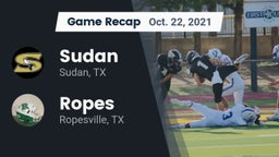 Recap: Sudan  vs. Ropes  2021