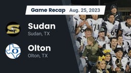 Recap: Sudan  vs. Olton  2023