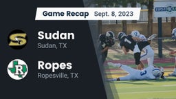 Recap: Sudan  vs. Ropes  2023