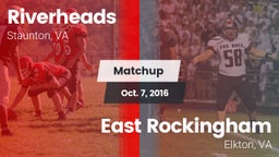 Matchup: Riverheads vs. East Rockingham 2016