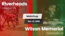 Matchup: Riverheads vs. Wilson Memorial  2016