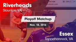 Matchup: Riverheads vs. Essex  2016