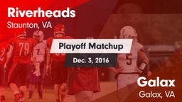 Matchup: Riverheads vs. Galax  2016