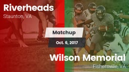 Matchup: Riverheads vs. Wilson Memorial  2017