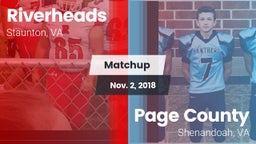 Matchup: Riverheads vs. Page County  2018