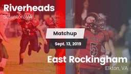 Matchup: Riverheads vs. East Rockingham  2019