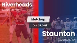 Matchup: Riverheads vs. Staunton  2019