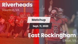 Matchup: Riverheads vs. East Rockingham  2020