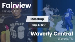 Matchup: Fairview vs. Waverly Central  2017