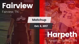 Matchup: Fairview vs. Harpeth  2017