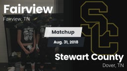 Matchup: Fairview vs. Stewart County  2018