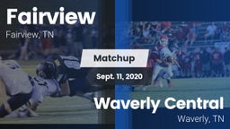 Matchup: Fairview vs. Waverly Central  2020