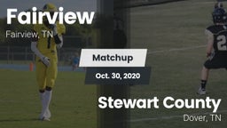 Matchup: Fairview vs. Stewart County  2020