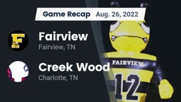 Recap: Fairview  vs. Creek Wood  2022