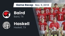 Recap: Baird  vs. Haskell  2018