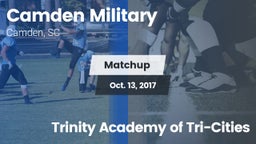 Matchup: Camden Military vs. Trinity Academy of Tri-Cities 2017