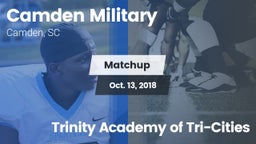Matchup: Camden Military vs. Trinity Academy of Tri-Cities 2018