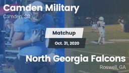 Matchup: Camden Military vs. North Georgia Falcons 2020