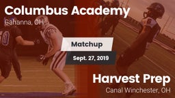 Matchup: Columbus Academy vs. Harvest Prep  2019