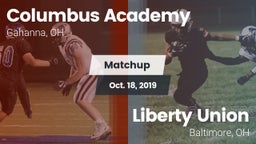 Matchup: Columbus Academy vs. Liberty Union  2019