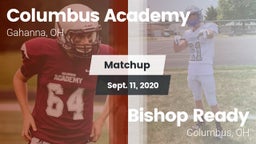 Matchup: Columbus Academy vs. Bishop Ready  2020