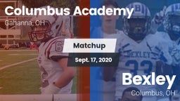 Matchup: Columbus Academy vs. Bexley  2020