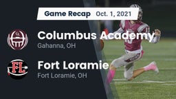 Recap: Columbus Academy  vs. Fort Loramie  2021